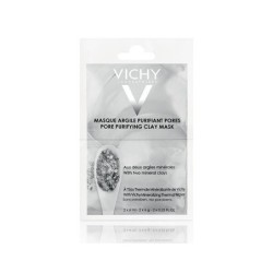 Vichy Masque Minéral Bidose Argile Purifiant Peau Mixte à Grasse | 2 x 6ml
