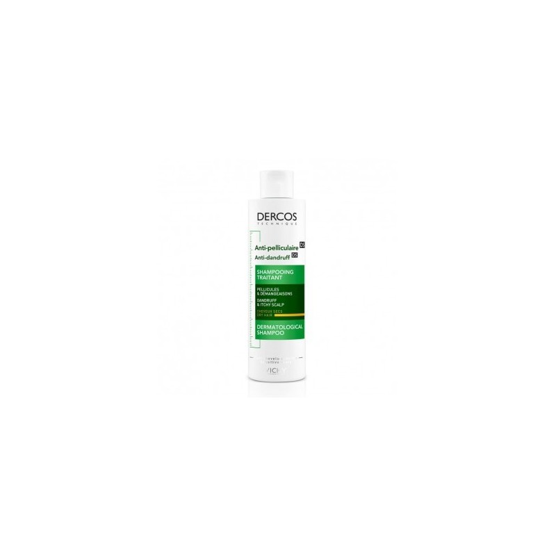 Vichy Dercos Shampoing Anti-Pelliculaire Cheveux Secs 200ml