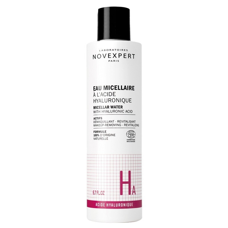 NOVEXPERT EAU MICELLAIRE ACIDE HYALURONIQUE 200ML