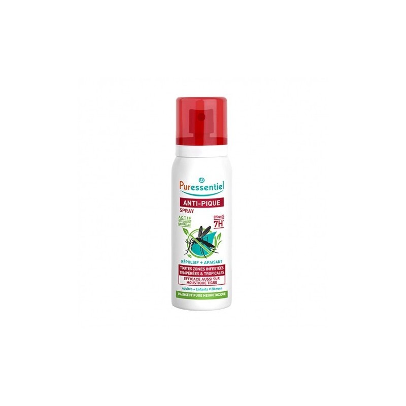 PURESS ANTI PIQUE SPRAY RÉPULSIF + APAISANT 7 H 75ML