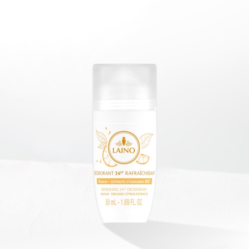 LAINO DEODORANT KAOLIN EXTRAIT D'AGRUMES BIO 50ML