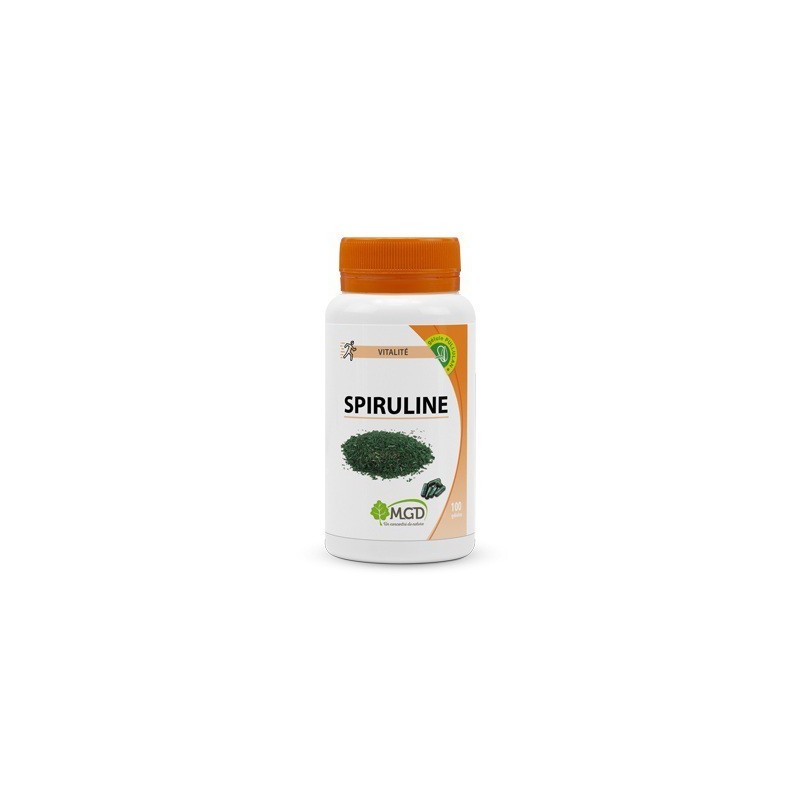 MGD SPIRULINE PILLULIER 100 GÉLULES