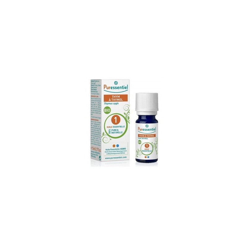 PURESSENTIEL HUILE ESSENTIELLE THYM A THYMOL 5ML