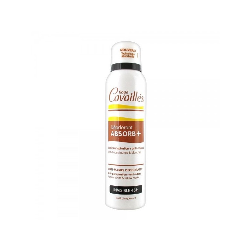 RC DEO ABSORB+ SOIN INVISIBLE SPRAY 150ML