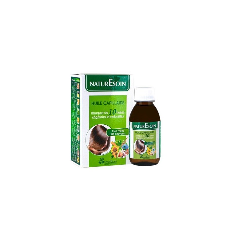 NATURESOIN HUILE CAPILLAIRE 10HUILES 125ML