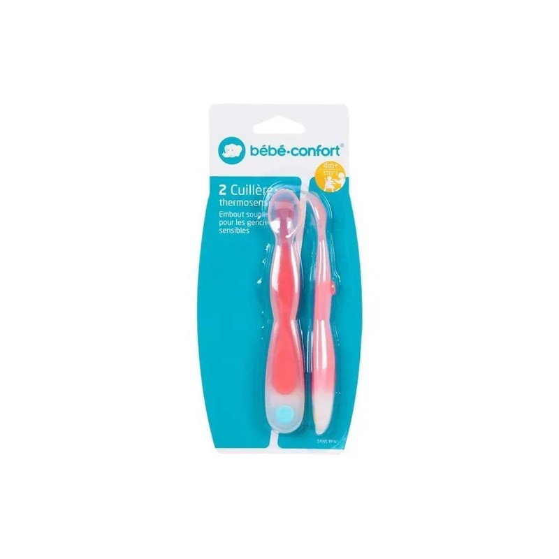 BEBE CONFORT 2  CUILLERES SOUPLES THERMOSENSIBLES REF3105206400