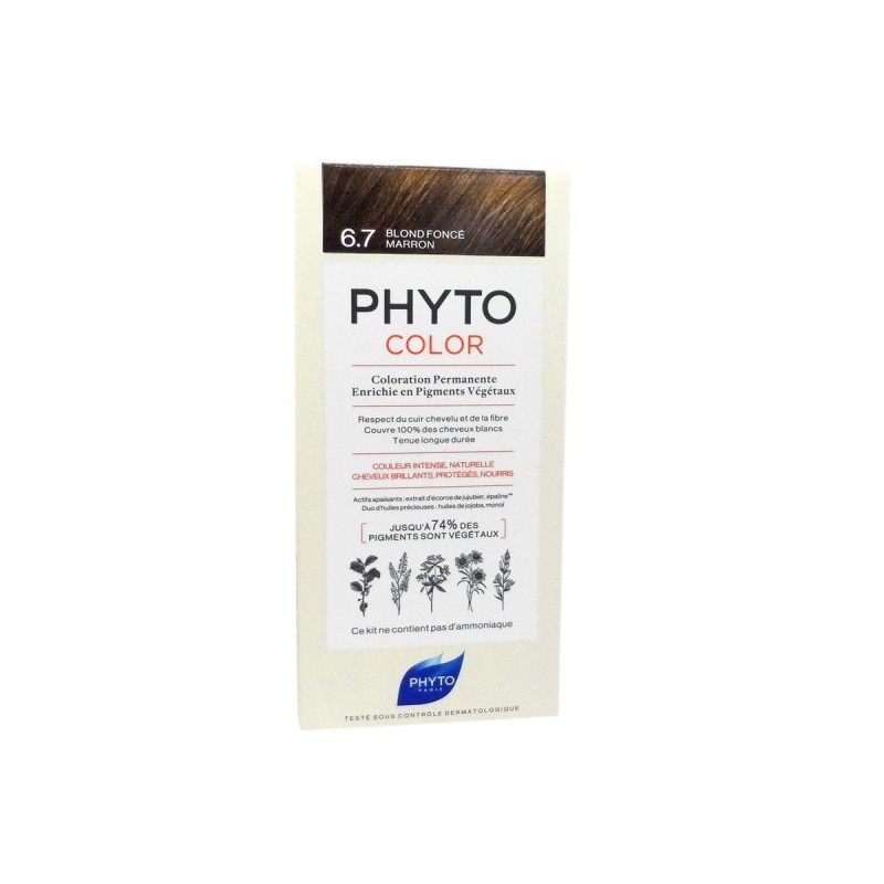 PHYTOCOLOR 6.7 BLOND FONCE MARRON