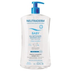 NEUTRADERM BABY EAU NETTOYANTE DOUCEUR 3 EN1 1L