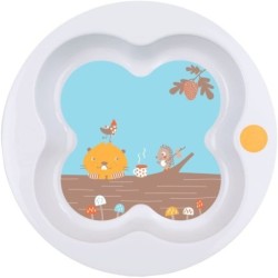BEBE CONFORT ASSIETTE D'APPRENTISSAGE AVEC COUVERCLE WOODCAMP REF3105204900