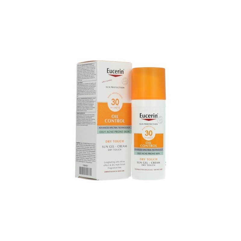 EUCER SUN TOUCHER SEC GEL CR HUILE CONTROLE