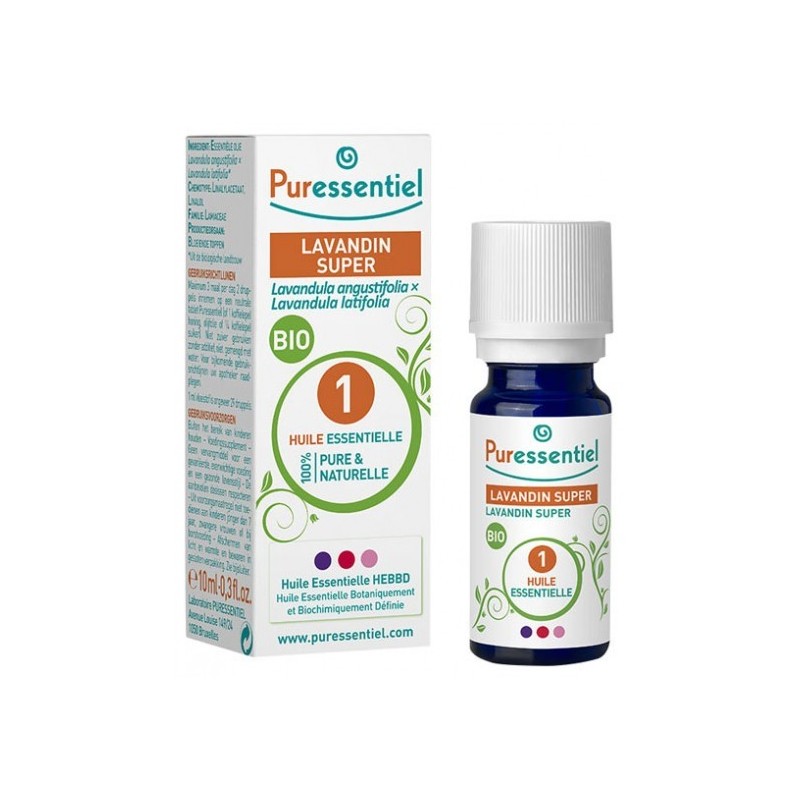 PURESSENTIEL HUILE ESSENTIELLE LAVANDIN SUPER 10ML