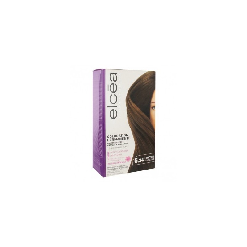 ELCEA COLORATION EXPERTE 6.34 CHATAIN CLAIR CUIVRE
