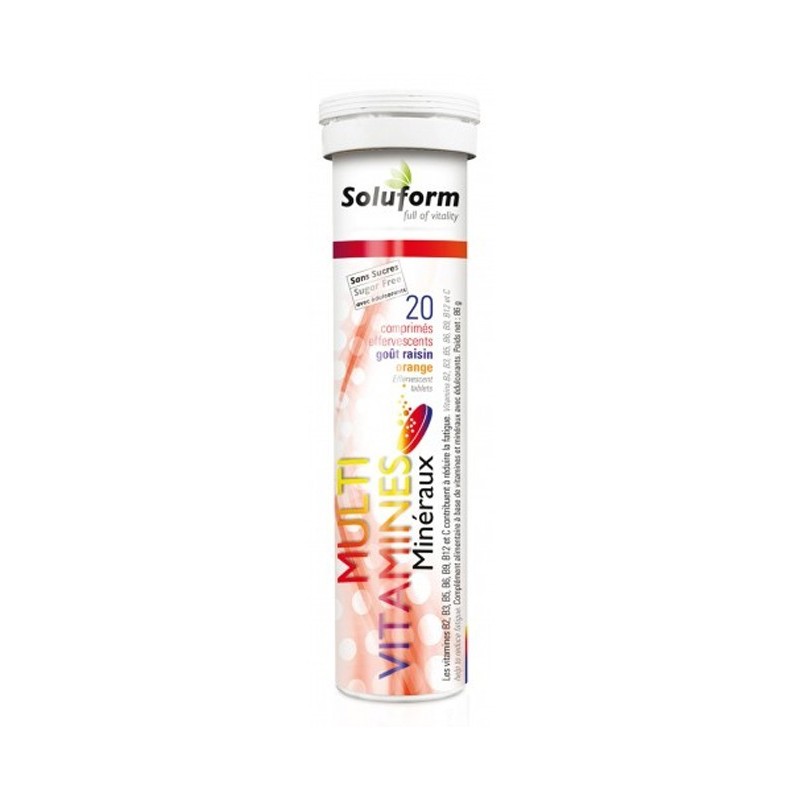 SOLUFORM MULTIVITAMINE 20 CP EFF