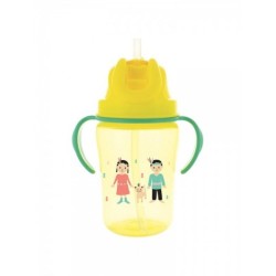 DODIE TASSE PAILLE +18 MOIS  350ML JAUNE