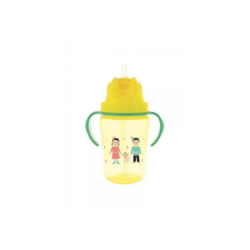 DODIE TASSE PAILLE +18 MOIS  350ML JAUNE