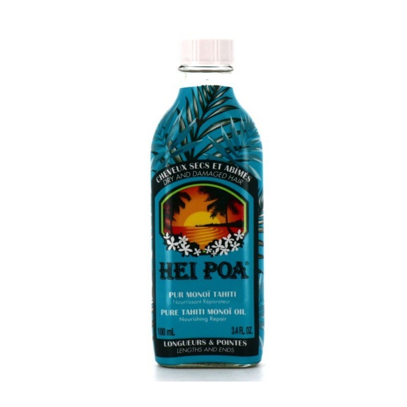 HEI POA SOIN CAPILLAIRE PUR MONOI DE TAHITI CHEVEUX SEC ET ABIMES 100ML