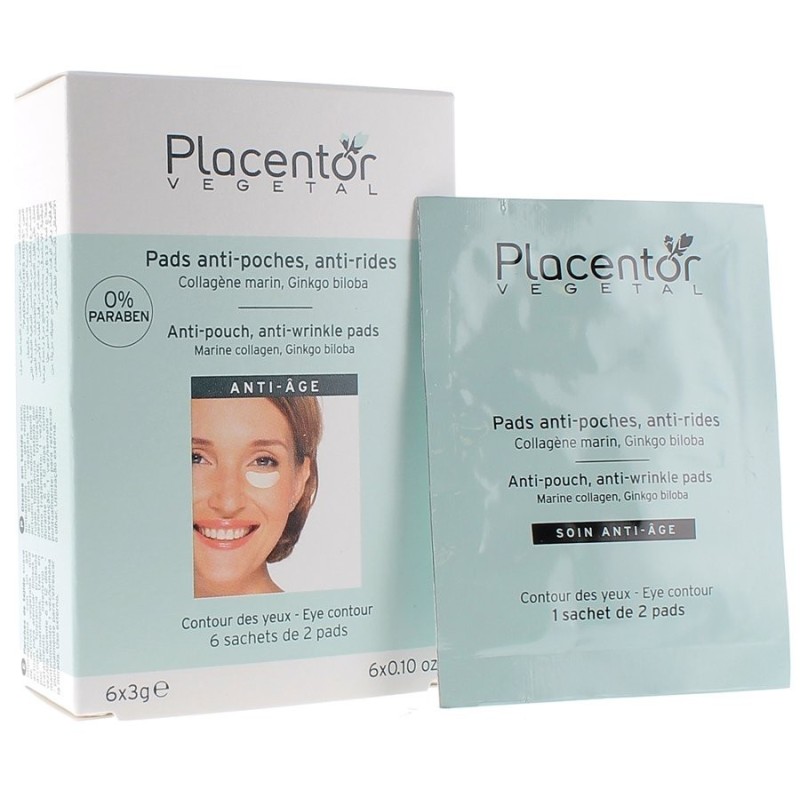 PLACENTOR PADS ANTI-POCHES ANTI-RIDES 6 SACHETS
