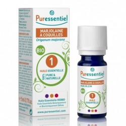 PURESSENTIEL HUILE ESSENTIELLE MARJOLAINE A COQUILLES 5ML