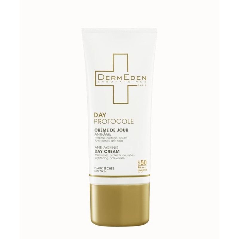 DERMEDEN CREME DE JOUR ANTI AGE SPF50 PEAX SECHES