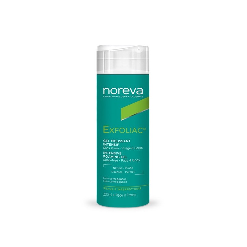 EXFOLIAC GEL MOUSSANT BOUTEILLE (200ML)