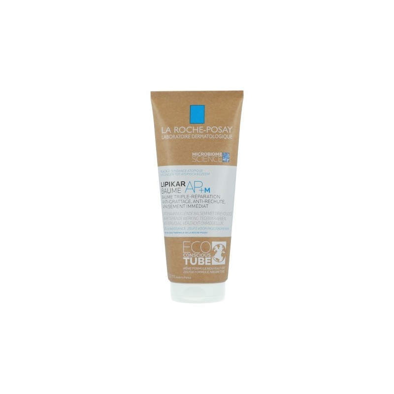 LA ROCHE POSAY LIPIKAR BAUME AP+M TUBE ECO-RESPONSABLE PEAU SECHE ET ECZEMA ATOPIQUE | 200ML