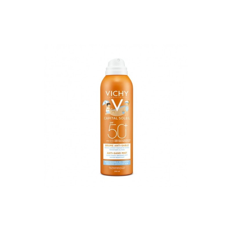 Vichy Capital Soleil Brume Anti-Sable Enfants SPF50+ Peau Sensible | 200ml