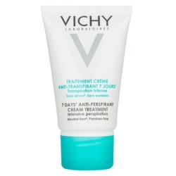 Vichy Dermo-Tolérance Traitement Crème Anti-Transpirant 7 Jours Tous Types de Peaux | 30ml