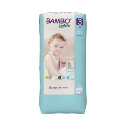 BAMBO NATURE TAILLE 3, 4-8KG. 52 U