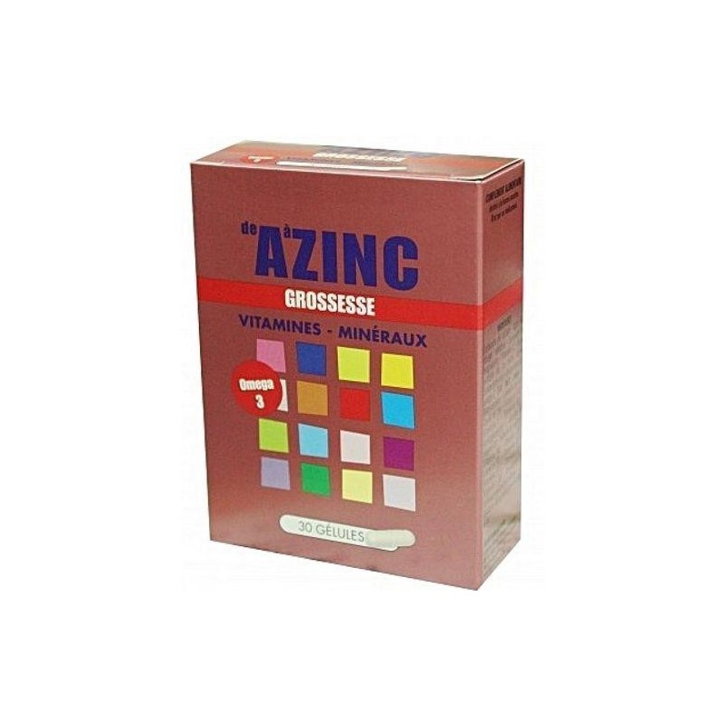 AZINC GROSESSE 30 GELULES