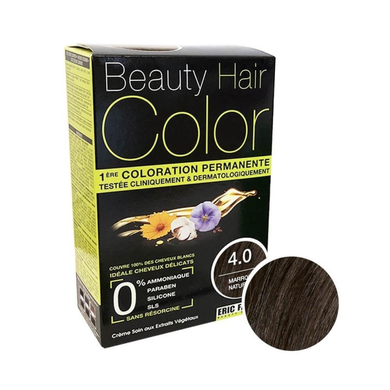 ERIC FAVRE BEAUTY HAIR COLOR 4.0 MARRON NATUREL 160ML