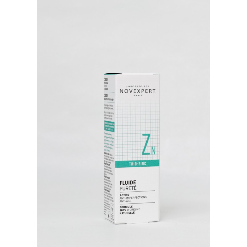 NOVEXPERT FLUIDE PURETÉ TRIO-ZINC 30ML