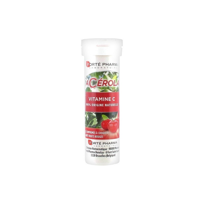 FORTE PHARMA ACEROLA 12 COMPRIMES