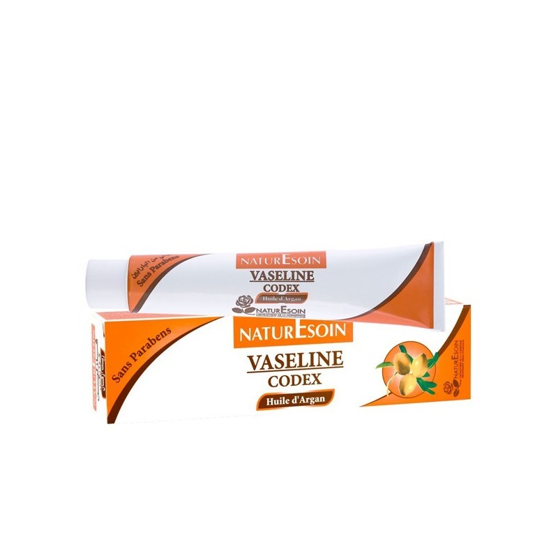 NATURESOIN VASELINE CODEX TUBE HUILE D'ARGAN 45G