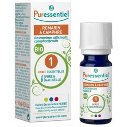 PURESSENTIEL HUILE ESSENTIELLE ROMARIN A CAMPHRE 10ML
