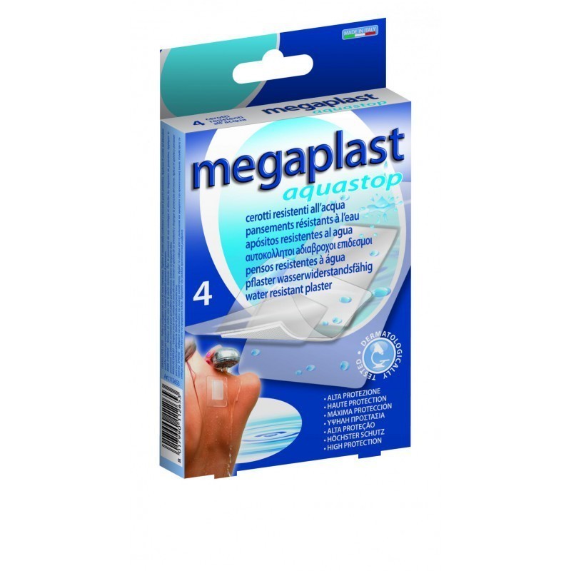 MEGAPLAST AQUASTOP PANSEMENT BOITE DE 4