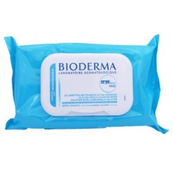 BIODERMA ABCDERM 60 LINGETTES NETTOYANTES