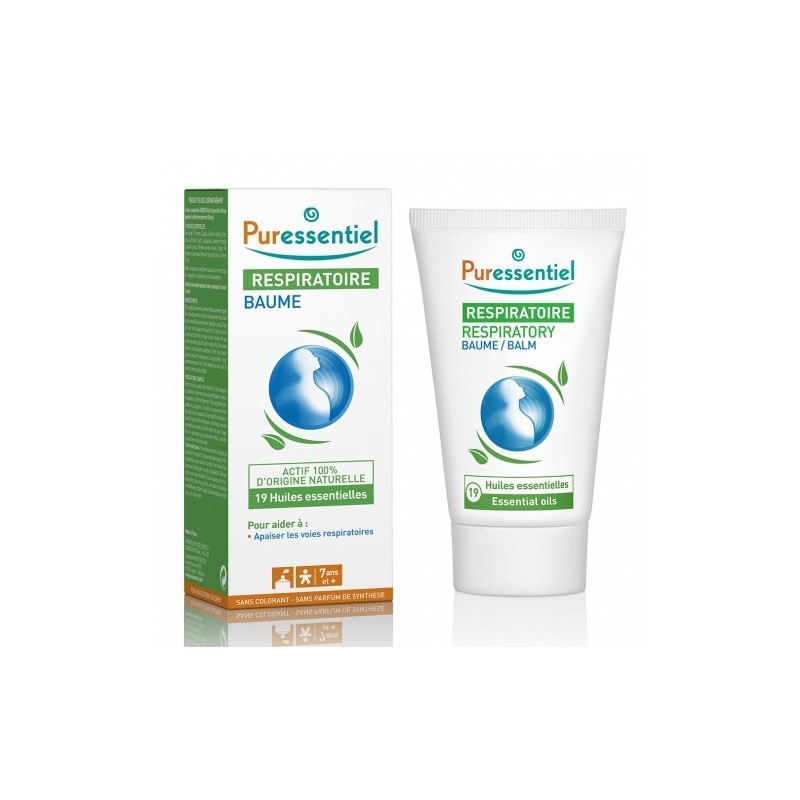 PURESS RESPIR BAUME DE MASSAGE 19 HE TB 50ML
