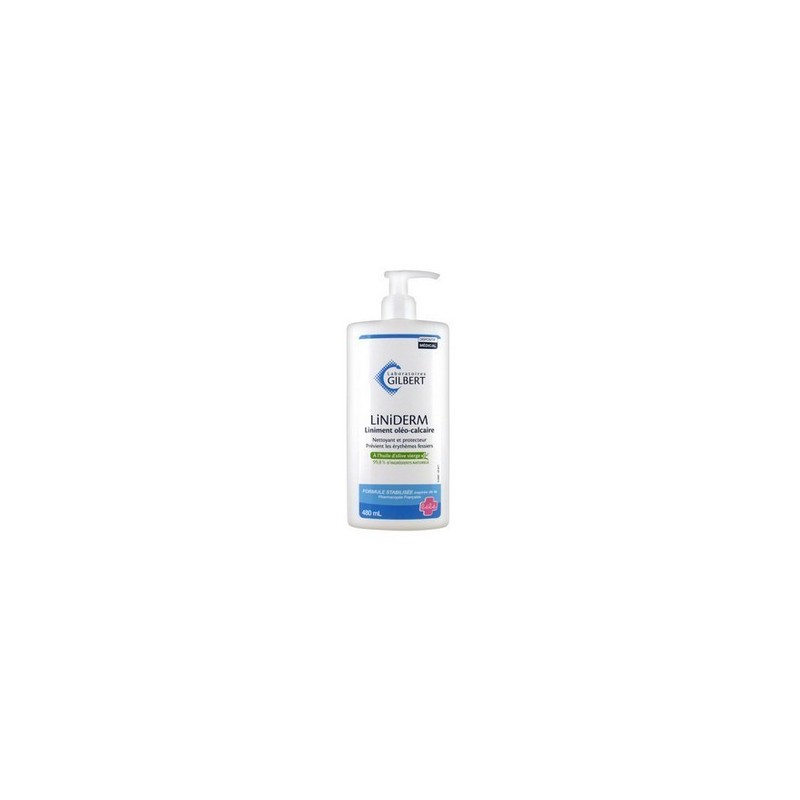 GILBERT LINIDERM LINIMENT OLEO-CALCAIRE STABILISE POMPE 480M