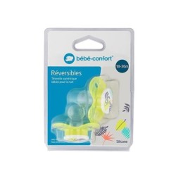 BEBE CONFORT 2 SUCETTES REVERSIBLE 18-36MM JUNGLE VIBES VERT