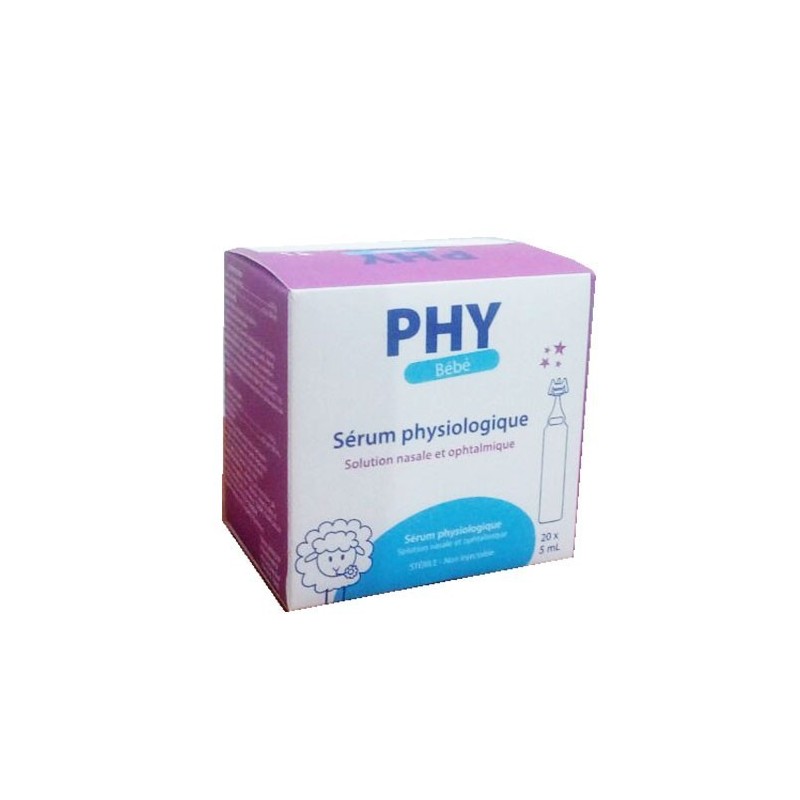 GILBERT SERUM PHYSIOLOGIQUE 5ML BTE DE 20