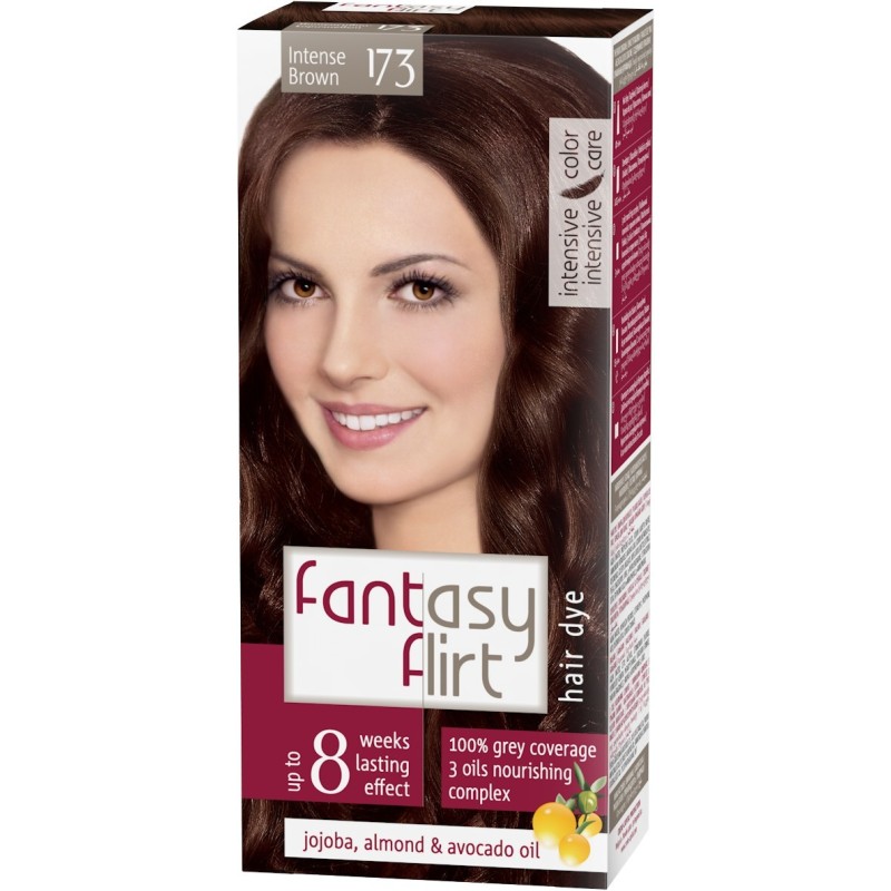 Hair dye Fantasy FLIRT- N°173 Chatain Claire Marron 108 ml