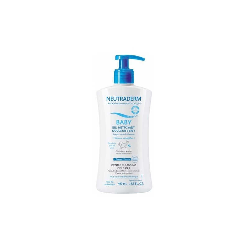 NEUTRADERM BABY GEL NETTOYANT 400ML