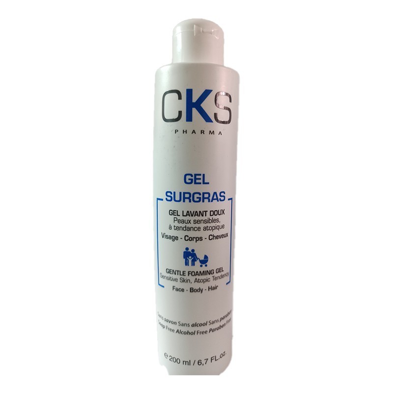 CKS GEL SURGRAS VISAGE CORPS ET CHEVEUX 200ML