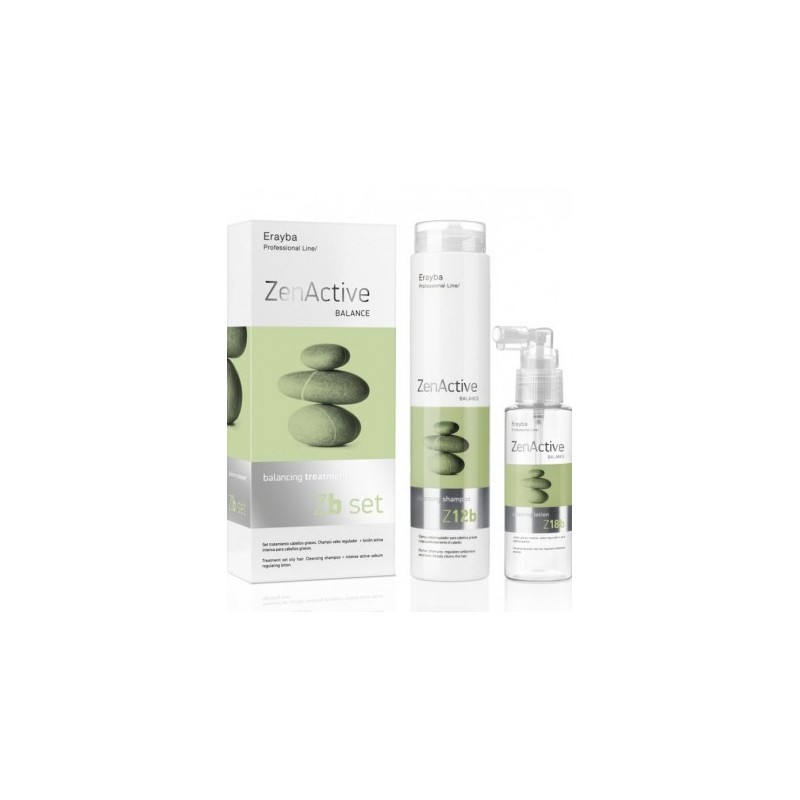 ERAYBA ZENACTIVE BALANCE TREATMENT OILY HAIR ZB SET 250ML+100ML