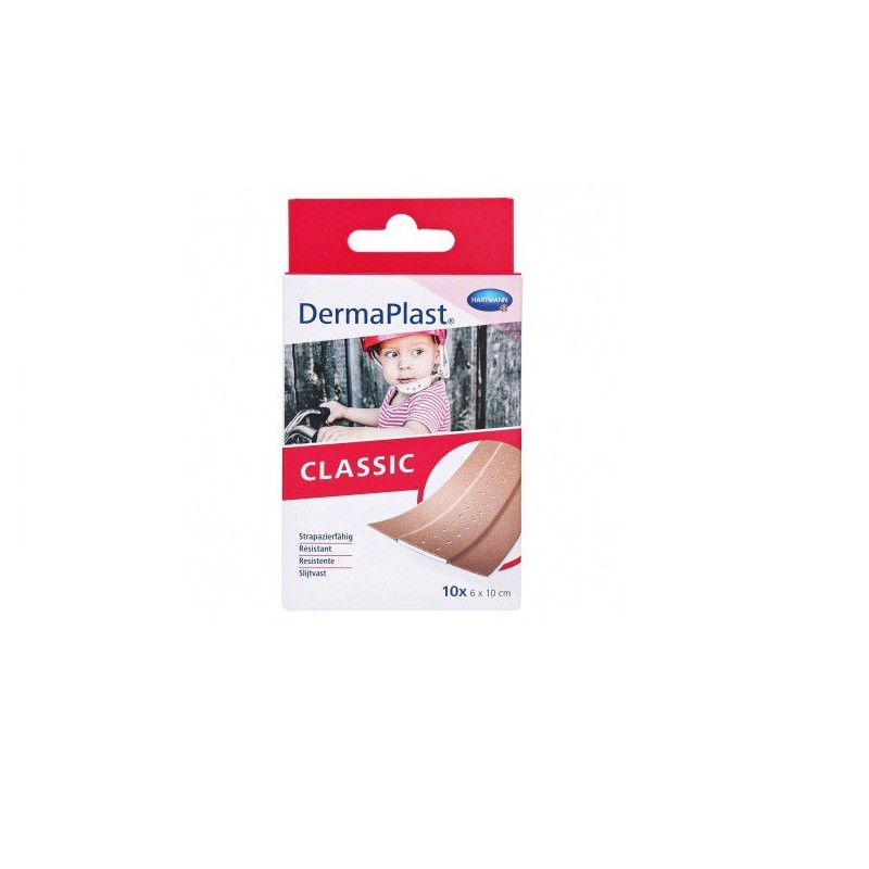 HARTMANN DERMAPLAST PANSEMENT ADHESIF CLASSIC 10*(6*10CM)