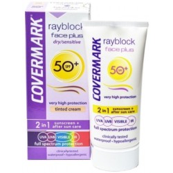 RAYBLOCK FACE PLUS NORMAL HE VISIBLE SPF50 NON TINTED  50ML