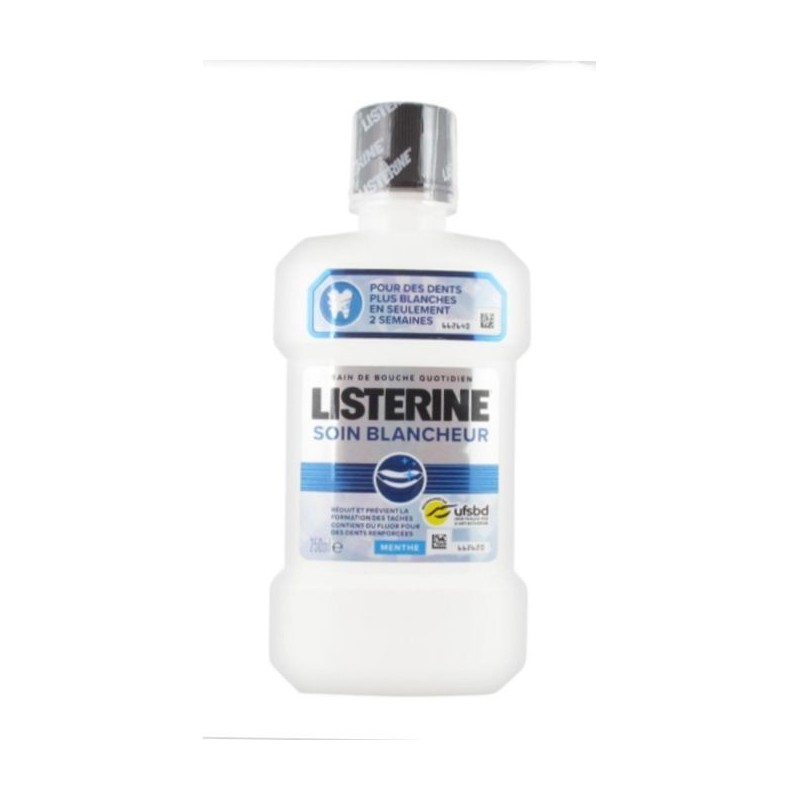 LISTERINE BAIN DE BOUCHE SOIN BLANCHEUR 250ML
