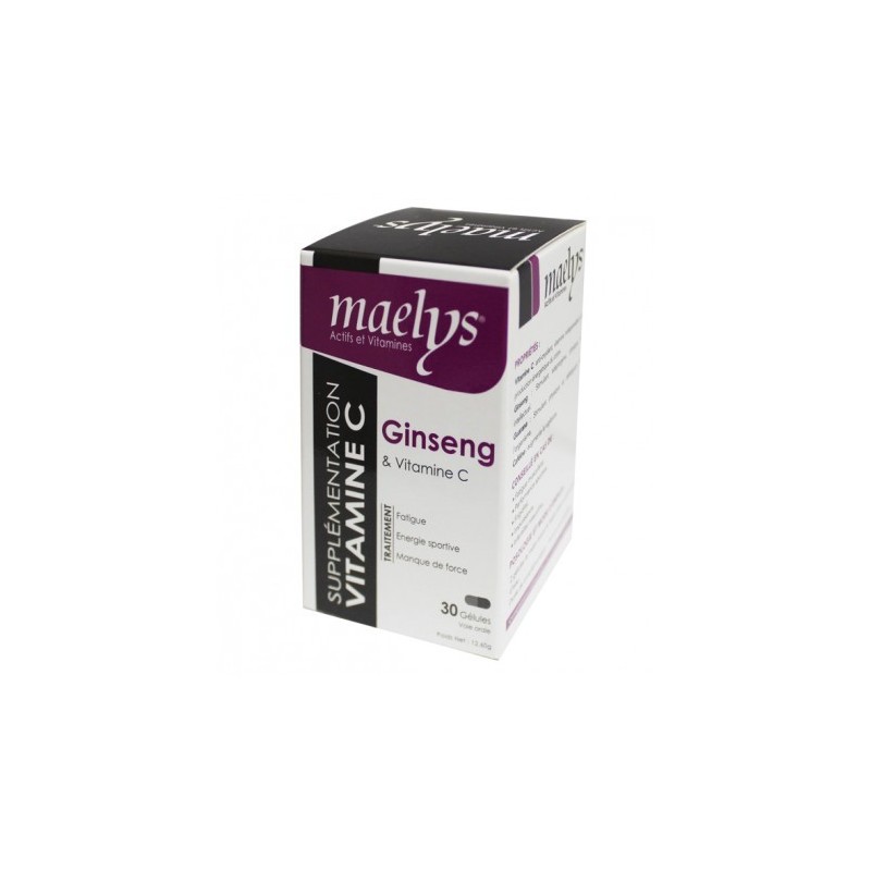MAELYS GINSENG 30GELULES