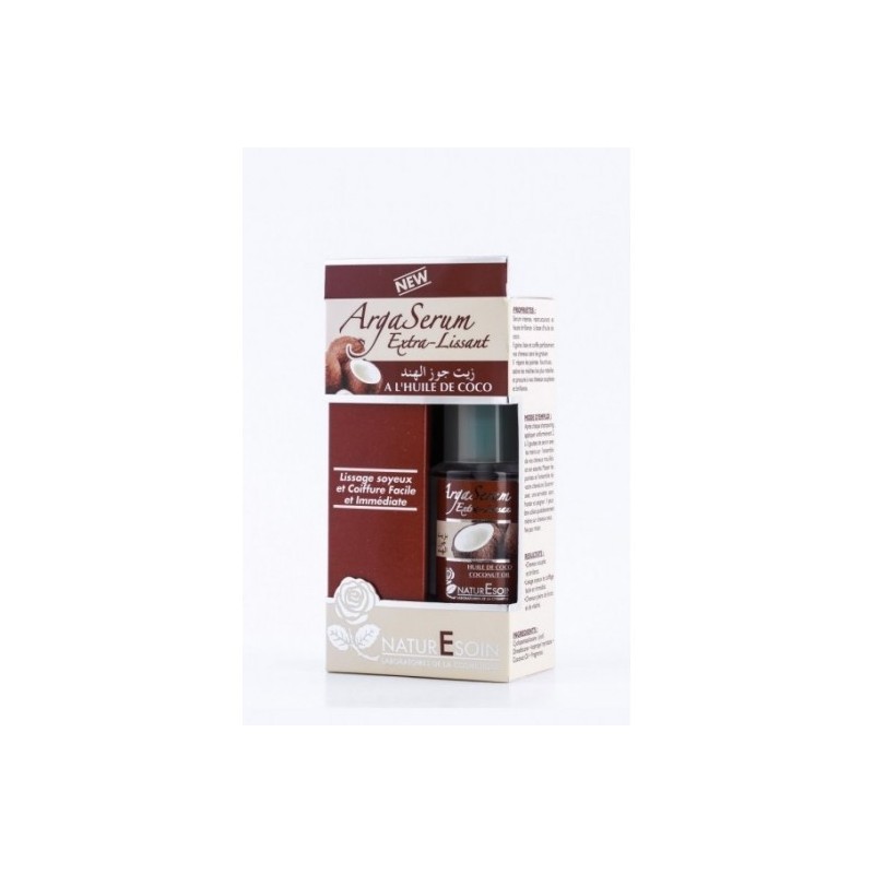 NATURESOIN ARGA SERUM EXTRA LISSANT HUILE DE COCO