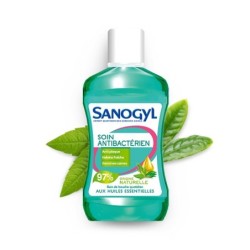 SANOGYL BAIN DE BOUCHE ANTI BACTERIEN HE EUCALYPTUS FL 500ML